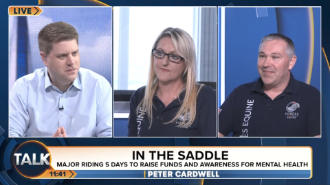 A Successful Interview with Peter Cardwell at TalkTV!