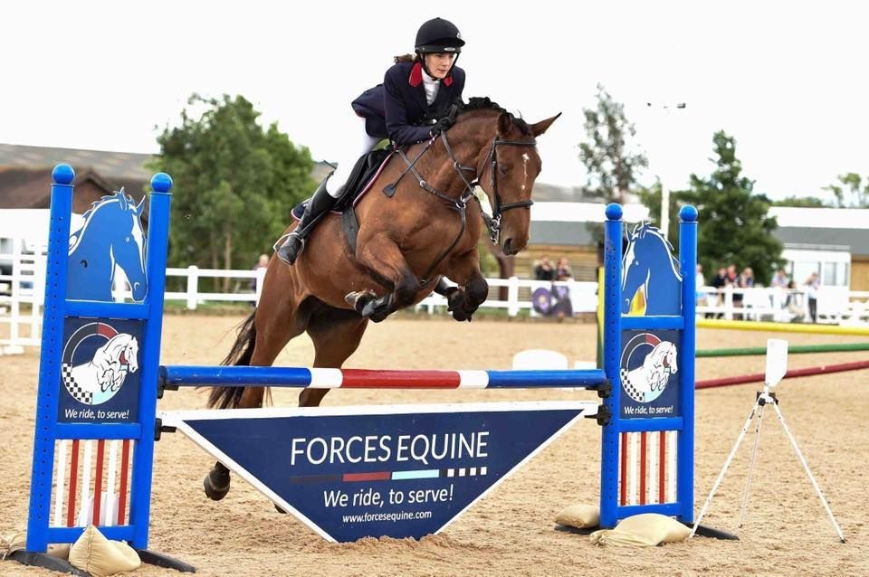 Top riders take part in the first Forces Equine Games at Heckfield