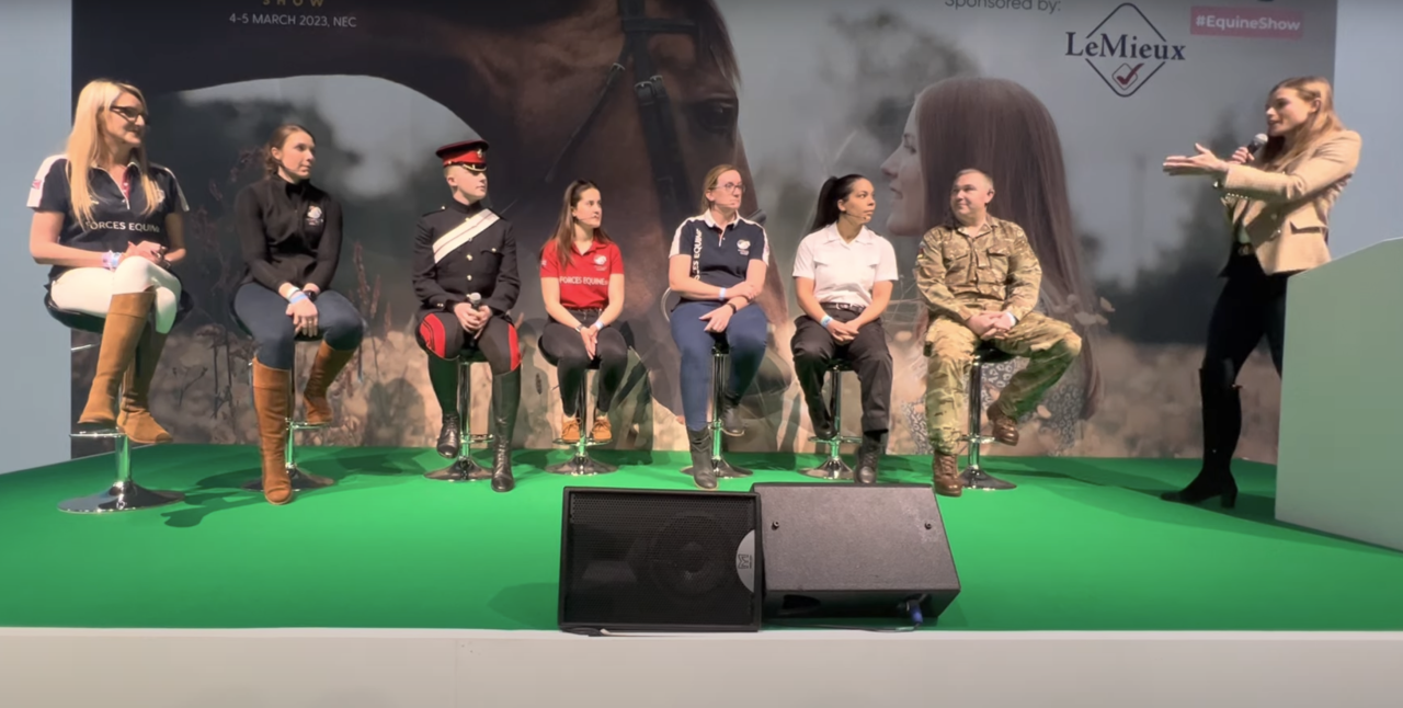 Forces Equine invited to partner with the National Equine Show NES